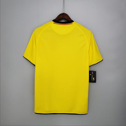 08-09 Barcelona Yellow Shirt
