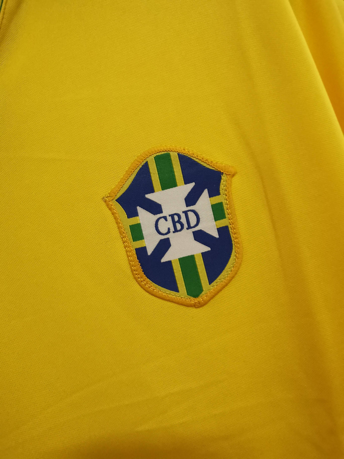 1957 Brazil Home Yellow Retro Shirt