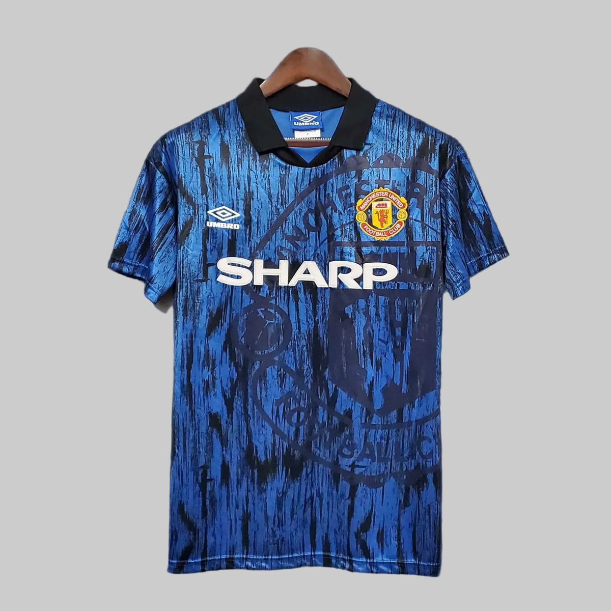 1992-93 Manchester United Away Retro Shirt