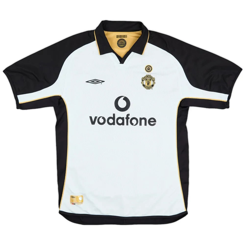 2001-02 Manchester United Centenary Away Retro Shirt