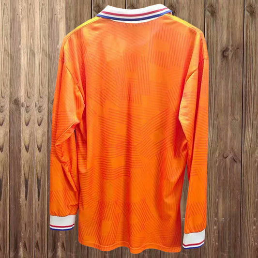 Retro Netherlands 1992 Away Long Sleeve Shirt
