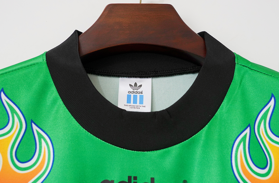 Retro Japan 1998 Green Long Sleeve Goalkeeper Shirt