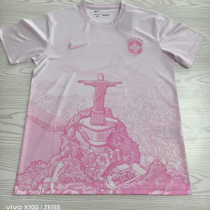 2025 Brazil Pink Jesus Edition Concept Shirt