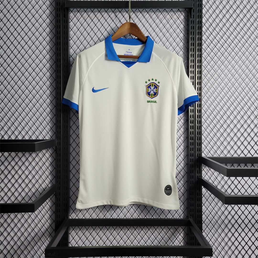2019 Brazil Away Retro Shirt