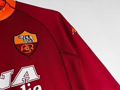 Retro Roma 2000/01 Home Long Sleeve Shirt