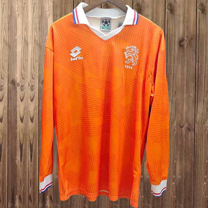 Retro Netherlands 1992 Away Long Sleeve Shirt