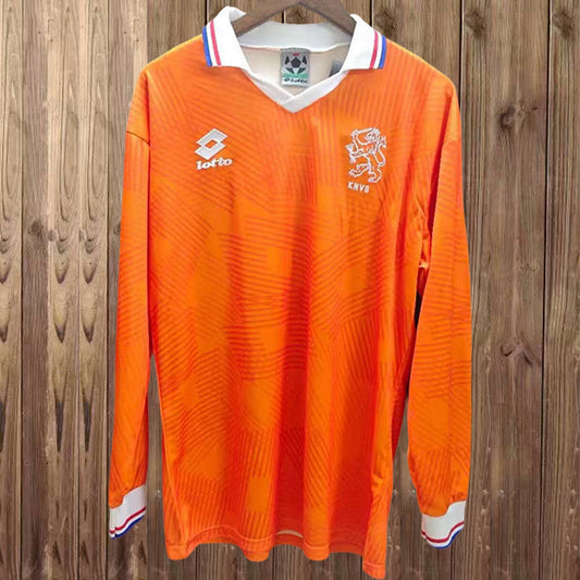 Retro Netherlands 1992 Away Long Sleeve Shirt