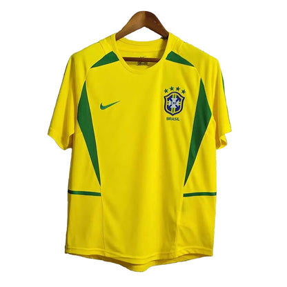 Retro Brazil 2002 Home Shirt