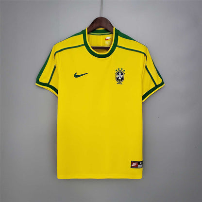 1998 Brazil Home Retro Shirt