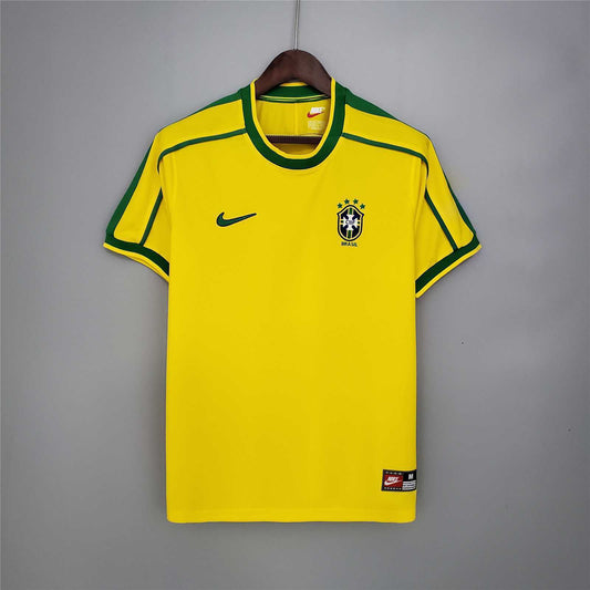 1998 Brazil Home Retro Shirt