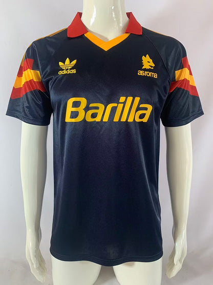 91/92 AS Roma Home Shirt