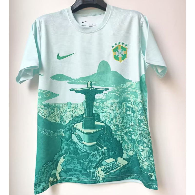 2025 Brazil Green White Concept Shirt