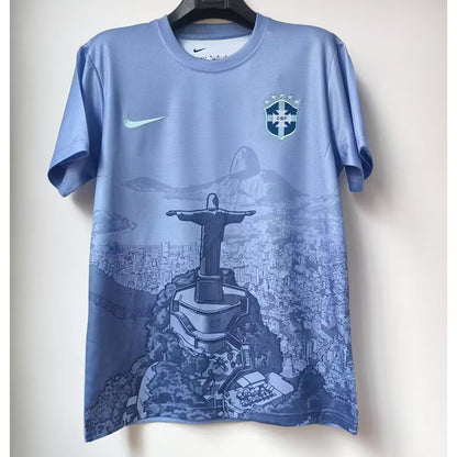 2025 Brazil Blue Jesus Edition Concept Shirt