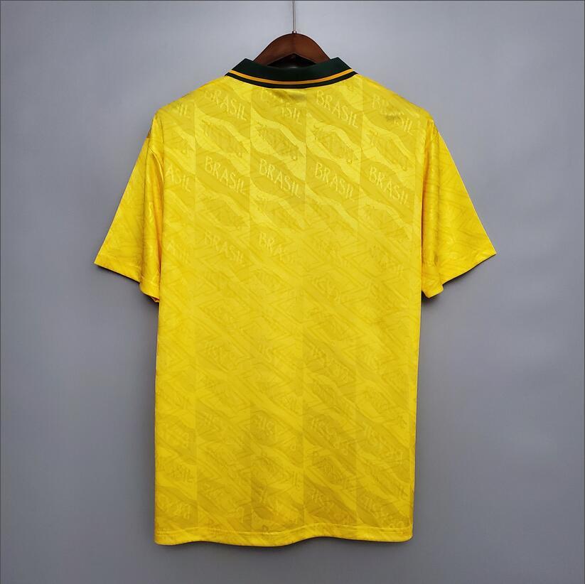 91-93 Brazil Home Retro Shirt
