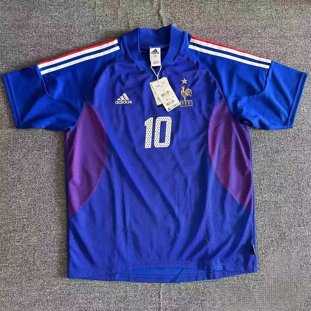 Retro France 2002 Home Shirt