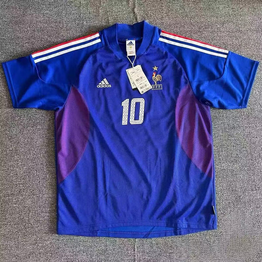Retro France 2002 Home Shirt