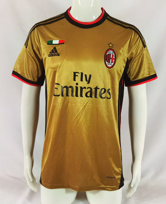 13/14 AC Milan Gold Shirt