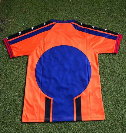97-98 Barcelona Orange Shirt