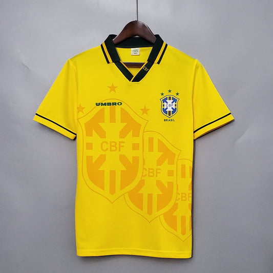 93-94 Brazil Home Retro Shirt