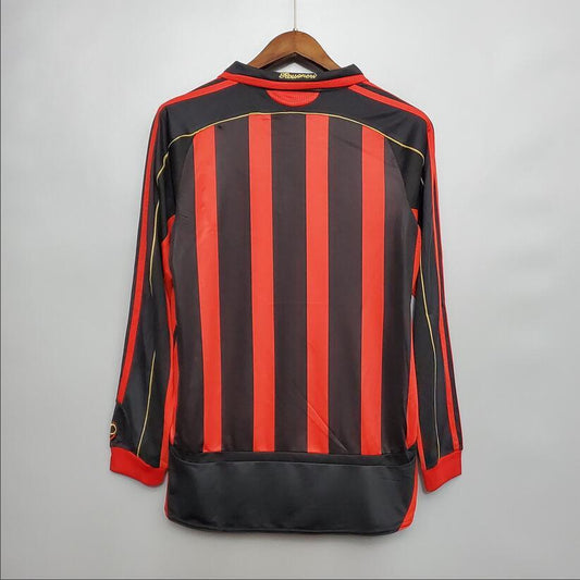 06/07 AC Milan Home Long Sleeve Shirt
