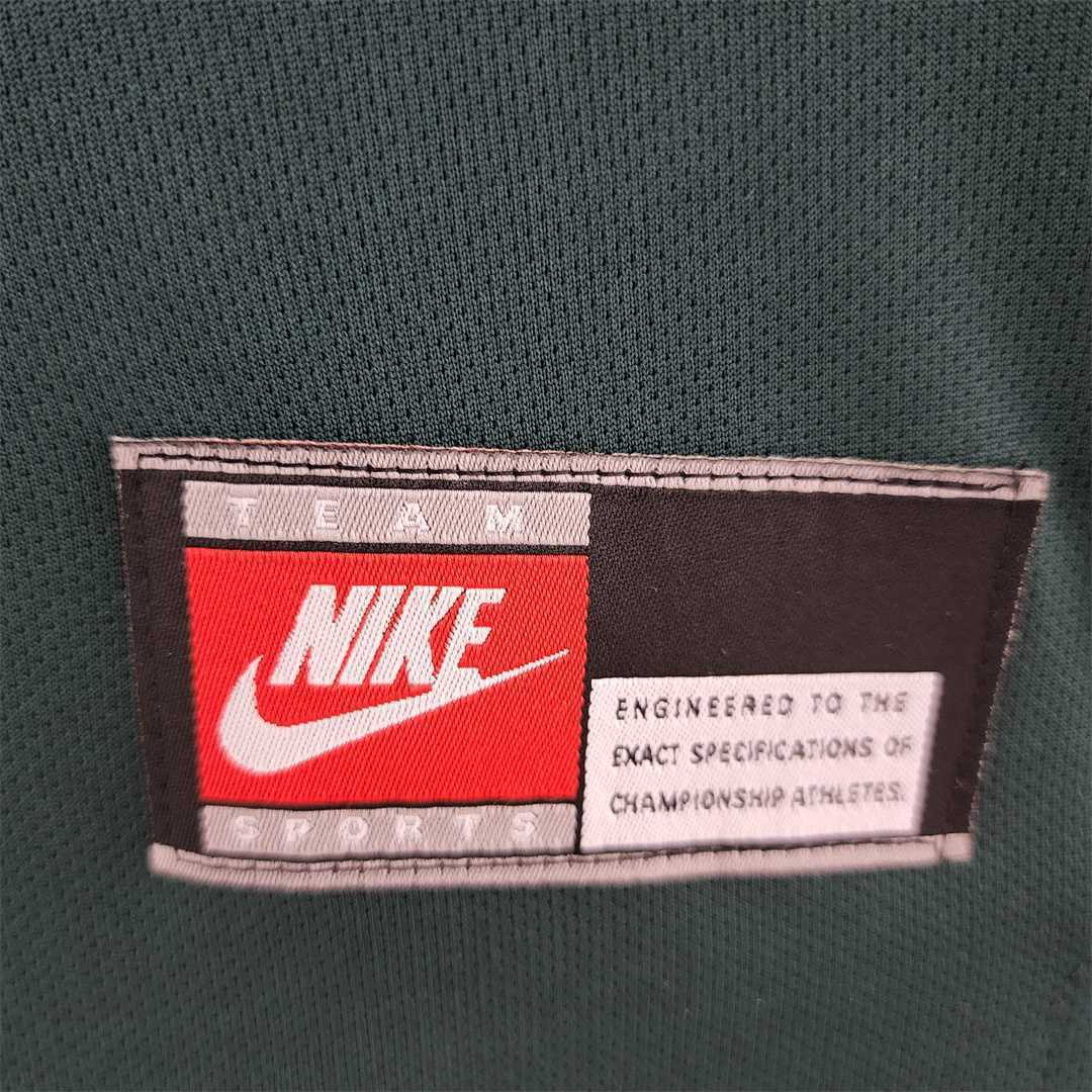 1998 Brazil Goalkeeper Dark Green Retro Shirt