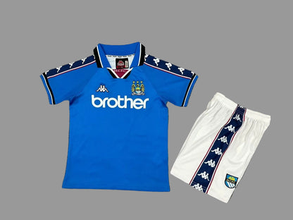 97/98 Manchester City Kids Kit