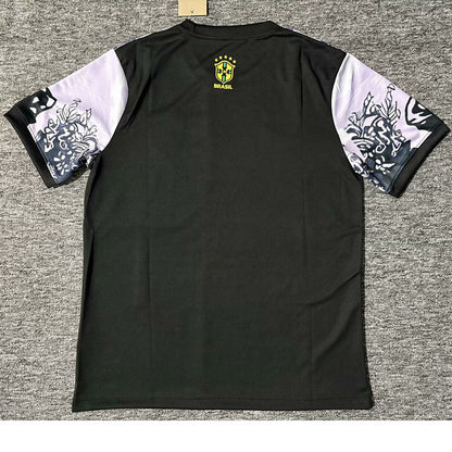 2025 Brazil Black White Jesus Edition Concept Shirt