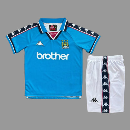 97/98 Manchester City Kids Kit