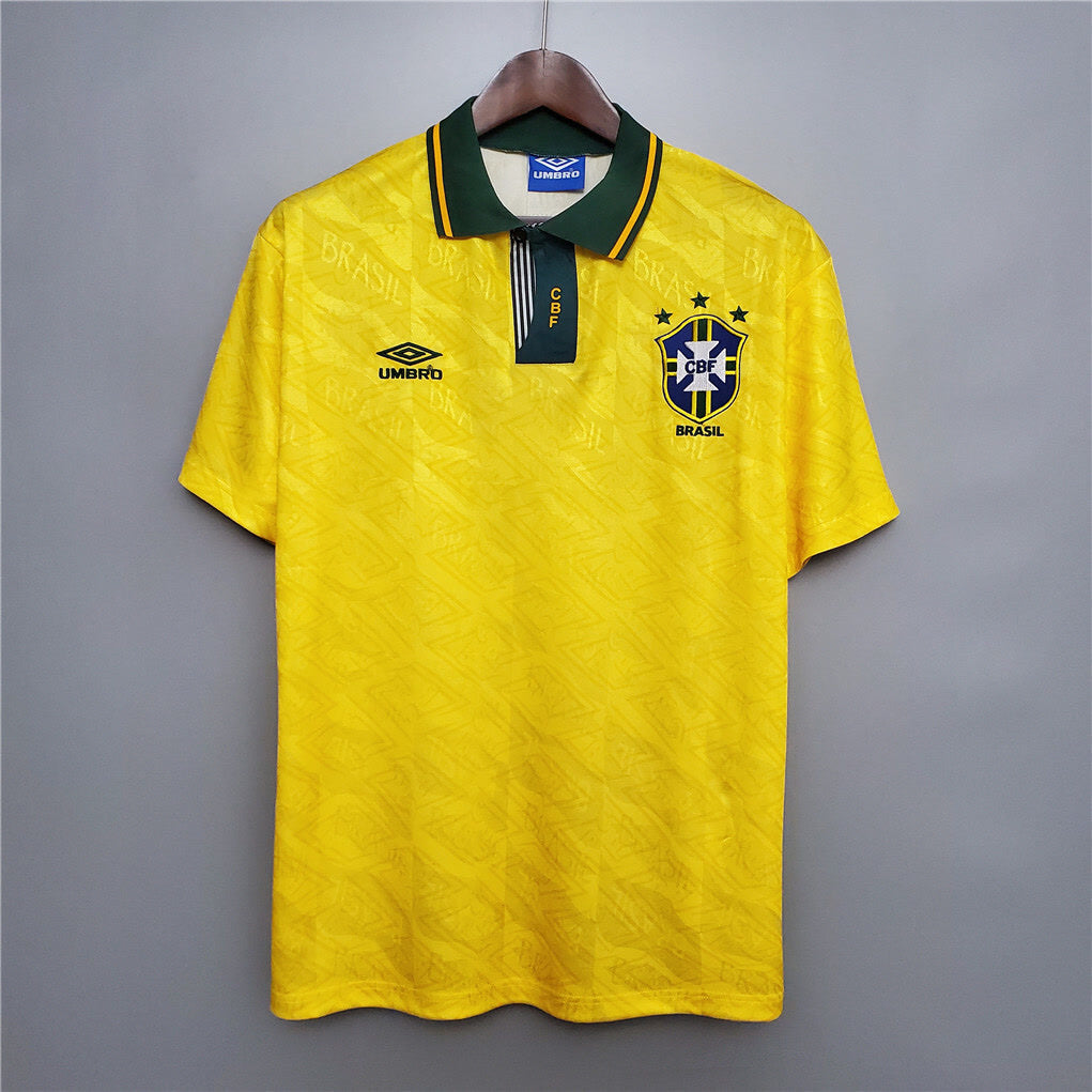91-93 Brazil Home Retro Shirt