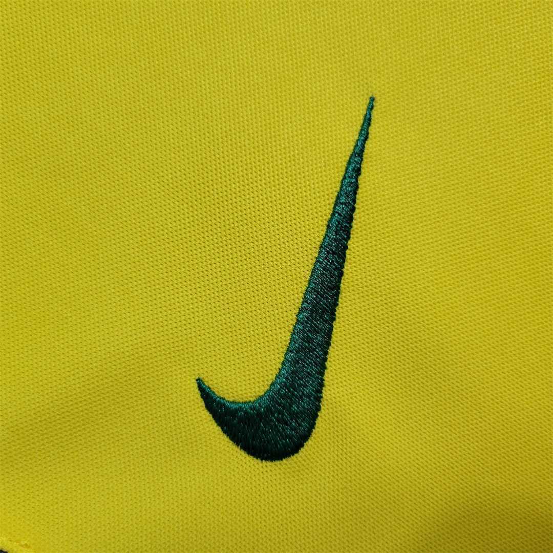 Retro Brazil 2002 Home Shirt