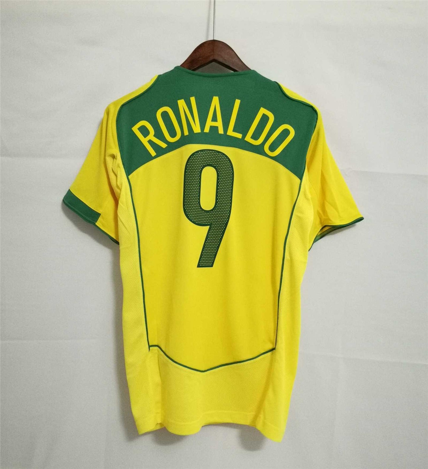 2004 Brazil Home Retro Shirt