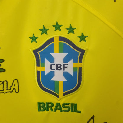 2022 Brazil Home Court Graffiti Board Shirt