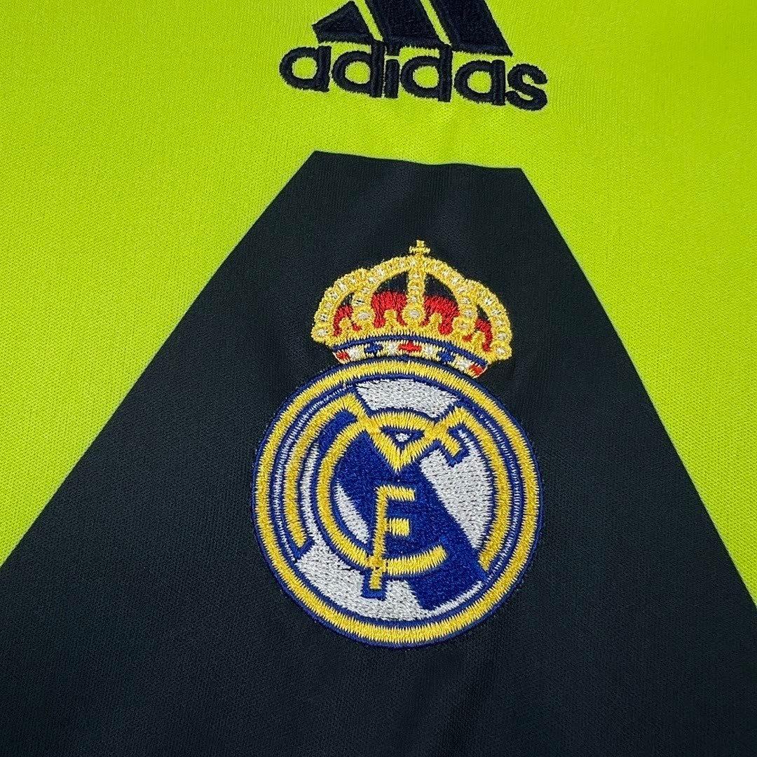 Retro Real Madrid 1999/00 Goalkeeper Long Sleeve Shirt