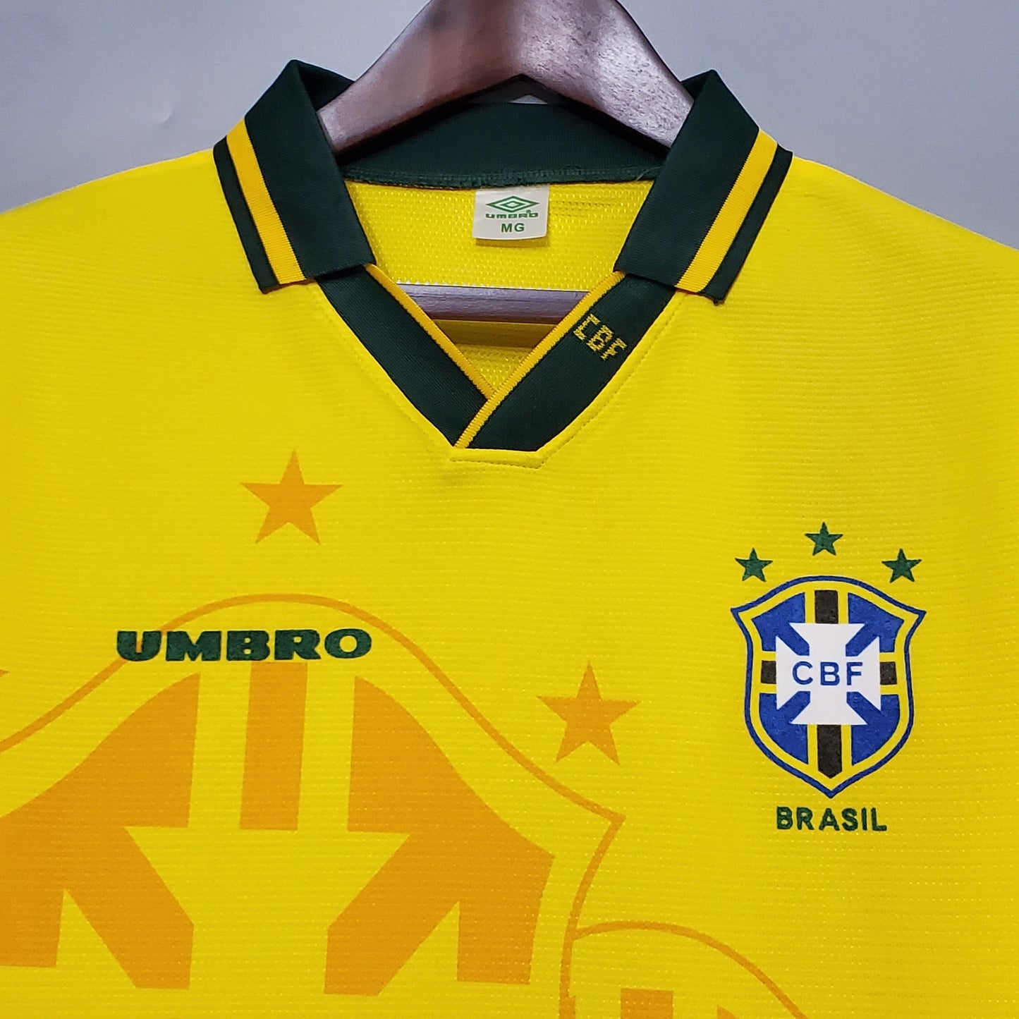 93-94 Brazil Home Retro Shirt