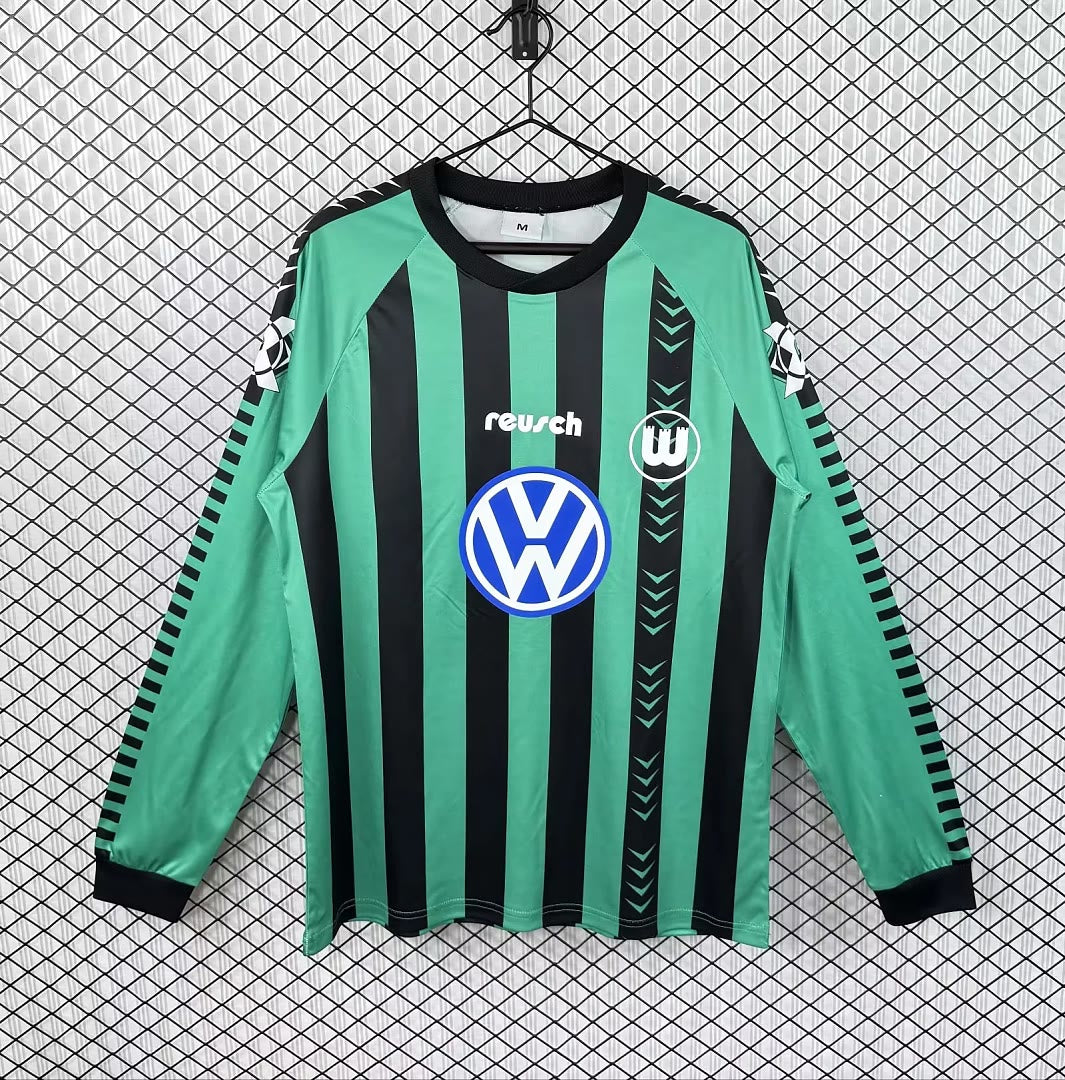 Retro Wolfsburg 1994/95 Home Long Sleeve Shirt