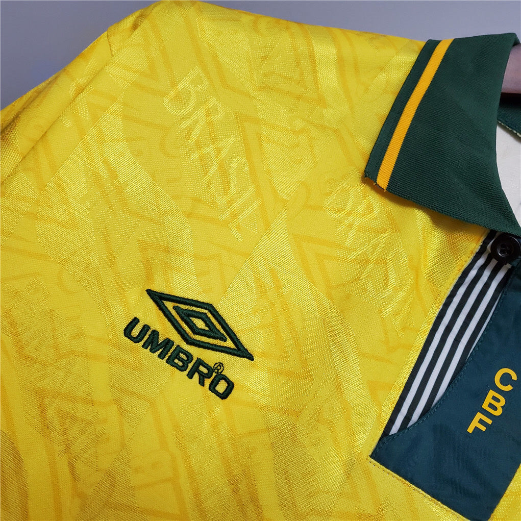 91-93 Brazil Home Retro Shirt