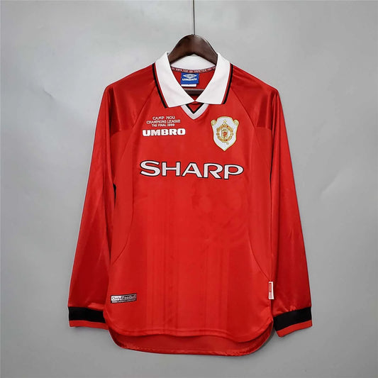 1998-99 Manchester United Long Sleeve Retro Shirt
