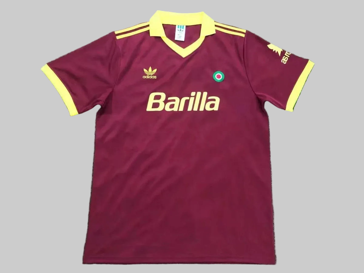91/92 AS Roma Home Shirt