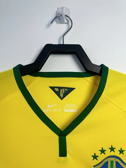 2014 Brazil Home Retro Shirt