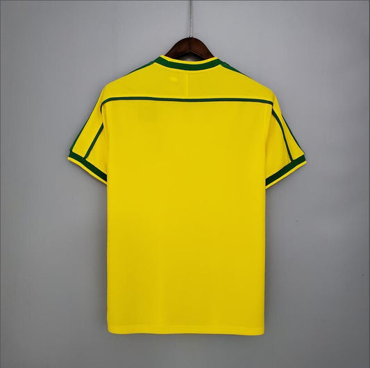 1998 Brazil Home Retro Shirt