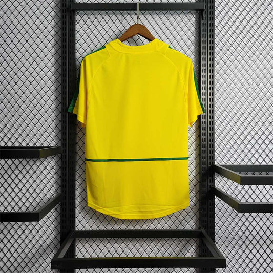 Retro Brazil 2002 Home Shirt