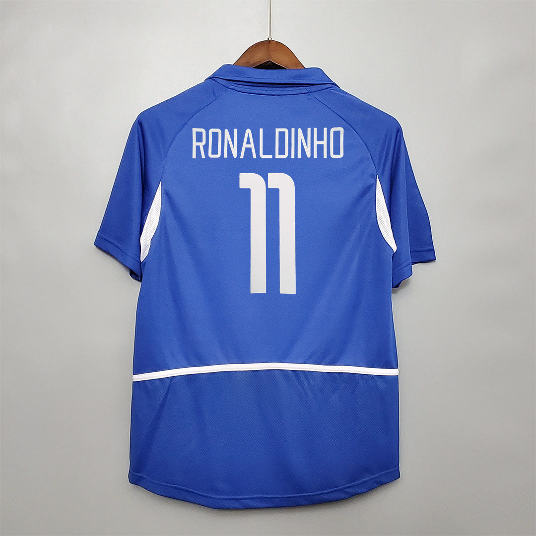 2002 Brazil Away Retro Shirt