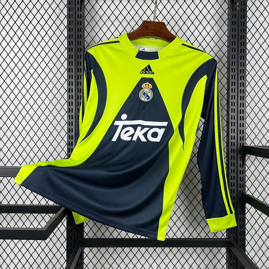 Retro Real Madrid 1999/00 Goalkeeper Long Sleeve Shirt