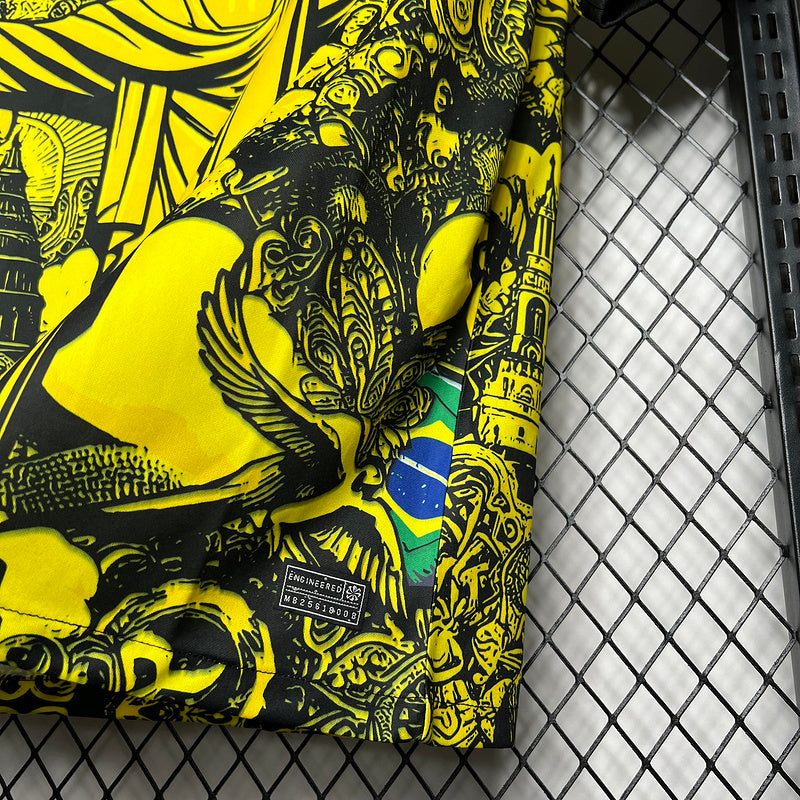 Brazil Jesus Yellow Special Version Shirt