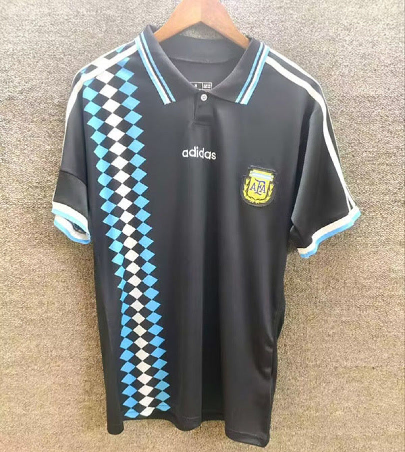Retro Argentina 1994 Black Shirt