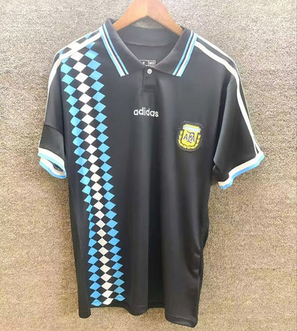 Retro Argentina 1994 Black Shirt
