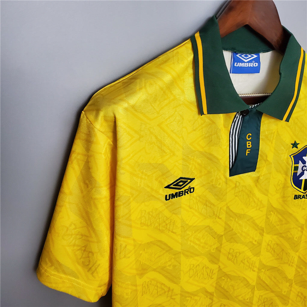 91-93 Brazil Home Retro Shirt
