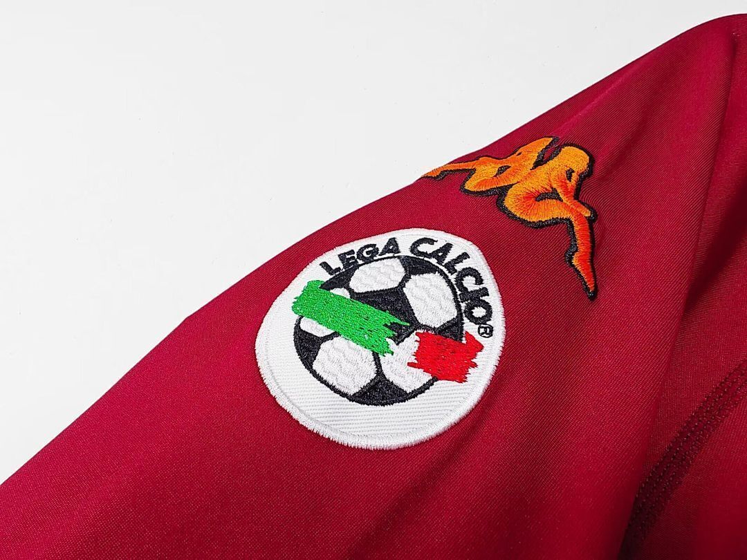 Retro Roma 2000/01 Home Long Sleeve Shirt