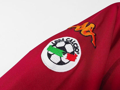 Retro Roma 2000/01 Home Long Sleeve Shirt