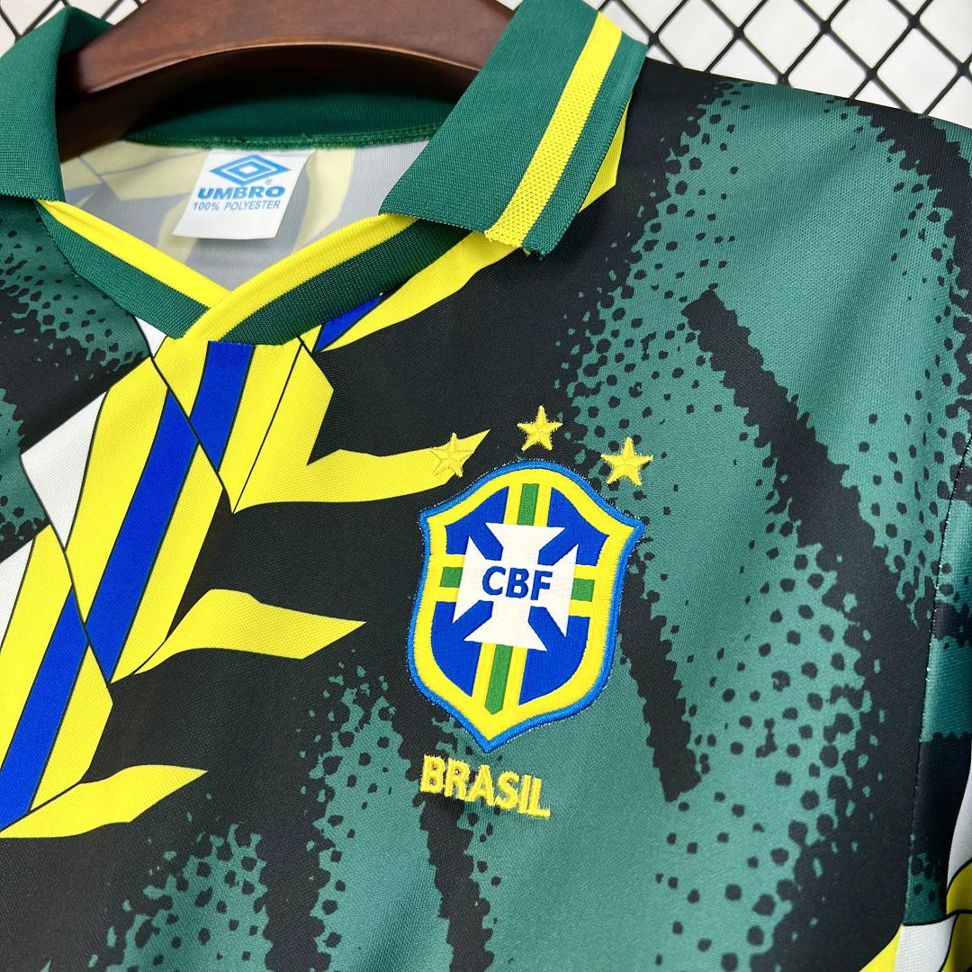 Retro Brazil 1994 Goalkeeper Long Sleeve Shirt